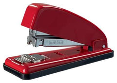 Petrus 226 Grapadora Metalica + Caja de 200 Grapas - Hasta 30 Hojas - Grapado Cerrado, Abierto y Clavado - Color Rojo