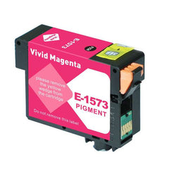 Cartouche d'encre pigmentée générique Epson T1573 magenta - Remplacement C13T15734010