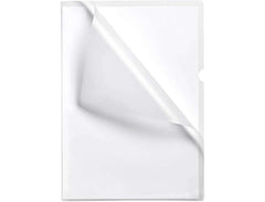 Esselte Caja de 100 Dossiers UÃ±ero - Formato Folio - PVC Flexible - Grosor 110 Micras - Color Transparente