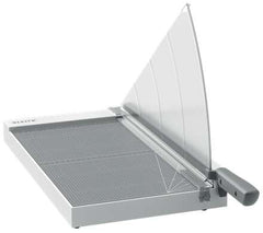 Leitz Precision Home Office A3 Guillotina de Papel Formato A3 - Corta hasta 10 Hojas - Iluminacion del Filo de Corte - Cuchilla de Acero Inoxidable de Alta Calidad