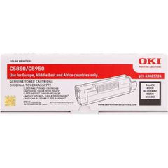 OKI C5850/C5950/MC560 Cartouche de toner noire originale - 43865724