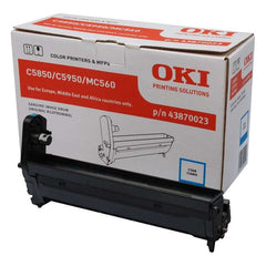 OKI C5850/C5950/MC560 Cyan Original Image Drum - 43870023 (Drum)