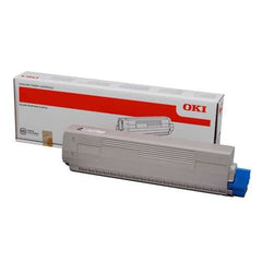 OKI C822 Black Original Toner Cartridge - 44844616