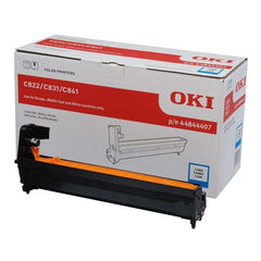 Tambor de imagem original OKI C822/C831/C841 ciano - 44844407 (tambor)