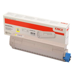 Cartouche de toner originale OKI C823/C833/C843 Amarillo - 46471101