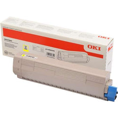 Cartucho de toner original amarelo OKI C833/C843 - 46443101