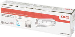 Cartucho de toner original OKI C824/C834/C844 ciano - 47095703