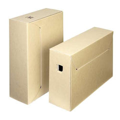 Fellowes Loeffs Pack de 50 Cajas de Archivo Definitivo - Libre de Acido 30 AÃ±os - Color Marron