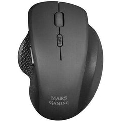 Mars Gaming MMWERGO Raton Inalambrico USB 3200dpi - DiseÃ±o Ergonomico - Switches Mecanicos Kailh - Uso Diestro