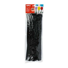 Apli Pack de 50 Limpiapipas Ã˜ 6 mm x 300 mm - Color Negro