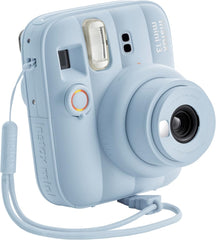 Fujifilm Instax Mini 13 Frost Blue Camara Instantanea - Tamaño de Imagen 62x46mm - Flash Auto - Exposicion Automatica - Mini Espejo para Selfies - Modo Primer Plano