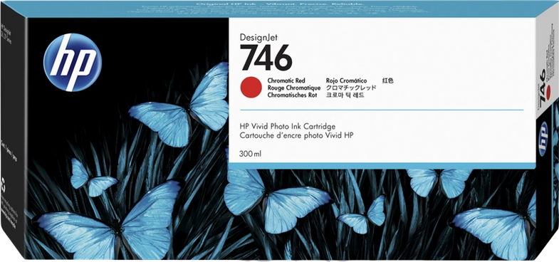 HP 746 Red Original Ink Cartridge - P2V81A