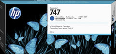 HP 747 Azul Cartucho de Tinta Original - P2V85A