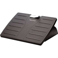 Fellowes Office Suites Reposapies Ajustable con Microban - 3 Ajustes de Altura - TamaÃ±o de 444x333mm - Rango de InclinaciÃ³n hasta 30Â° Aprox