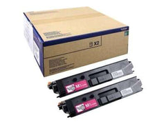 Brother TN329 Magenta Pacote de 2 cartuchos de toner originais - TN329MTWIN