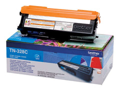 Cartucho de toner original Brother TN328 ciano - TN328C