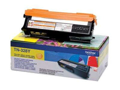 Brother TN328 Amarillo Original Toner Cartridge - TN328Y