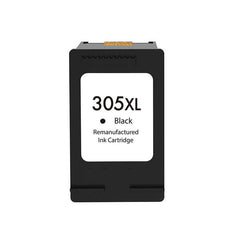 HP 305XL Black Remanufactured Ink Cartridge - Ink Level Check - Replace 3YM62AE/3YM61AE