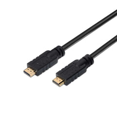 Aisens Cable HDMI Alta Velocidad / HEC con Repetidor - A Macho-A Macho - 20m - Chipset para Amplificar la SeÃ±al Full HD - Color Negro