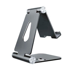 Aisens Soporte de Sobremesa TamaÃ±o M Ajustable (2 Pivotes) para Movil / Tablet - Color Gris
