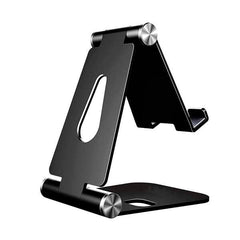 Aisens Soporte de Sobremesa TamaÃ±o M Ajustable (2 Pivotes) para Movil / Tablet - Color Negro