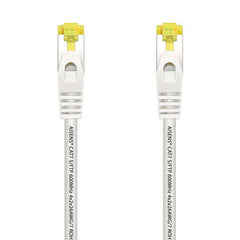 Aisens Cable de Red Latiguillo RJ45 LSZH Cat.7 600 MHz S/FTP PIMF AWG26 - 0.5M - Color Blanco