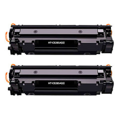 Canon 728/725/712/713/726 Negro Pack de 2 Cartuchos de Toner Genericos - Reemplaza 3500B002/3484B002/1870B002/1871B002/3483B002