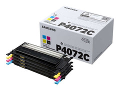 Samsung CLT-P4072C Pack of 4 Original Toner Cartridges - SU382A