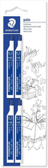 Staedtler Mars Micro Carbon 257 Pack de 4 Tubos de Minas con 12 Minas HB de 0.5mm - Resistencia a la Rotura - 90% Procedente de Materiales Naturales