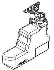 Lata de lixo original Kyocera WT3100 - 302LV93020