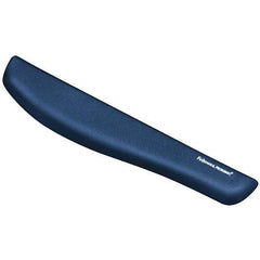 Fellowes PlushTouch ReposamuÃ±ecas para Teclado Foam Fusion - Proteccion Antibacterias - Material Extrasueve - Base Antideslizante - Color Azul
