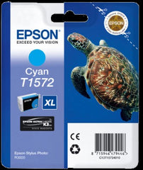 Epson T1572 Cyan Original Ink Cartridge - C13T15724010