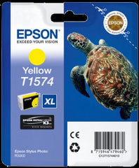 Cartucho de tinta original Epson T1574 amarelo - C13T15744010