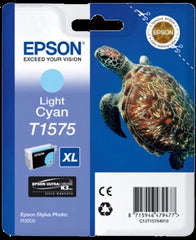 Cartucho de tinta original Epson T1575 ciano claro - C13T15754010