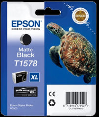 Cartucho de tinta original Epson T1578 preto fosco - C13T15784010