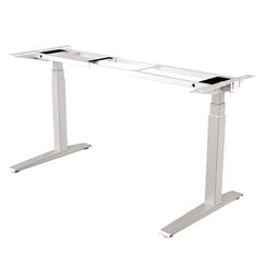 Fellowes Estructura MetÃ¡lica para Mesa Regulable en Altura Levado - 4 Configuraciones de Memoria - Motor Dual - Silenciosa y Rapida - Color Plata