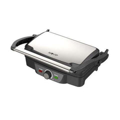 Muvip Sandwichera Grill 1600W - Apertura hasta 180Âº - Temperatura Regulable - Placa Superior Basculante - Asa Tacto Frio