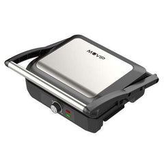 Muvip Sandwichera Grill 2200W - Apertura hasta 180Âº - Temperatura Regulable - Placa Superior Basculante - Asa Tacto Frio