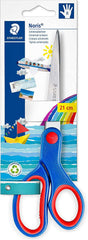 Staedtler Noris 965 Tijera Escolar para NiÃ±os - Acero Inoxidable - Suave y Ergonomica - Corte de Calidad - Longitud 21cm