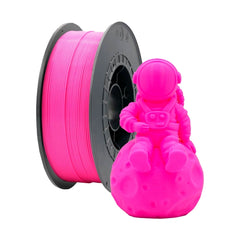 3D PLA Filament - Diameter 1.75mm - Coil 1kg - Fluorescent Pink Color