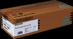 Ricoh MC250/PC300/PC301/PC302 Cyan Original Toner Cartridge - 408353/M C250C