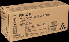 Ricoh PC600 Black Original Toner Cartridge - 408314/P C600BK