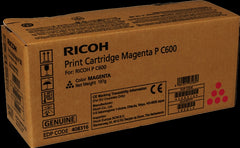 Cartucho de toner original Ricoh PC600 Magenta - 408316/P C600M