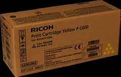 Cartouche de toner originale Ricoh PC600 Amarillo - 408317/P C600Y