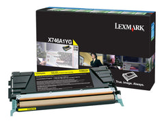 Lexmark X746/X748 Amarillo Original Toner Cartridge - X746A1YG