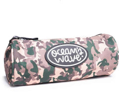 Oceans Wave Estuche Redondo - Gran Amplitud - DiseÃ±o Camuflaje Tierra