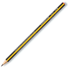 Staedtler Noris 183 Lapiz de Grafito Triangular - Mina HB Ultrarresistente de 2mm - Madera de Bosques Sostenibles
