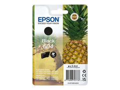 Cartucho de tinta original Epson 604 preto - C13T10G14010