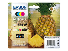 Epson 604XL/604 Pack of 4 Original Ink Cartridges - C13T10H94010