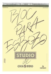 Canson Bloc de Dibujo para Esbozo de 100 Hojas A3 - 29,7x42cm - 90g - Color Blanco